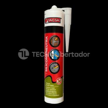 Sellador Tacsa Silicona Neutra 280ml Transparente