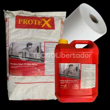Kit Impermeabilizante Bajo Bañera Ducha + Malla (6 A 8m2)