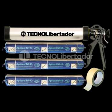 Aplimas Apliseal Np40 600cc X3u+ Pistola 600cc + Cinta Papel