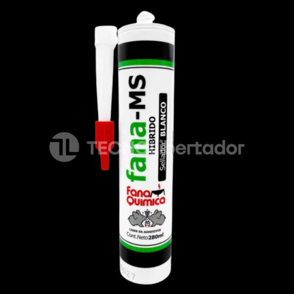 Sellador Híbrido Fana Ms Blanco 280ml Superficie Humeda