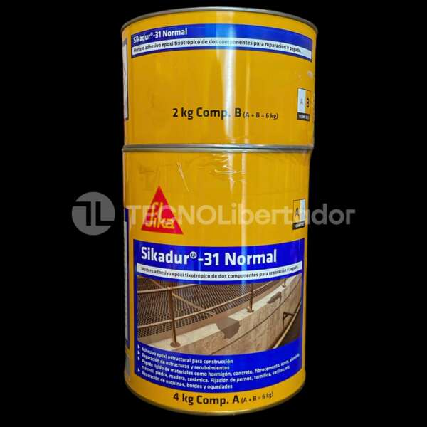 Sika Sikadur 31 1kg Adhesivo Epoxi Estructural Universal