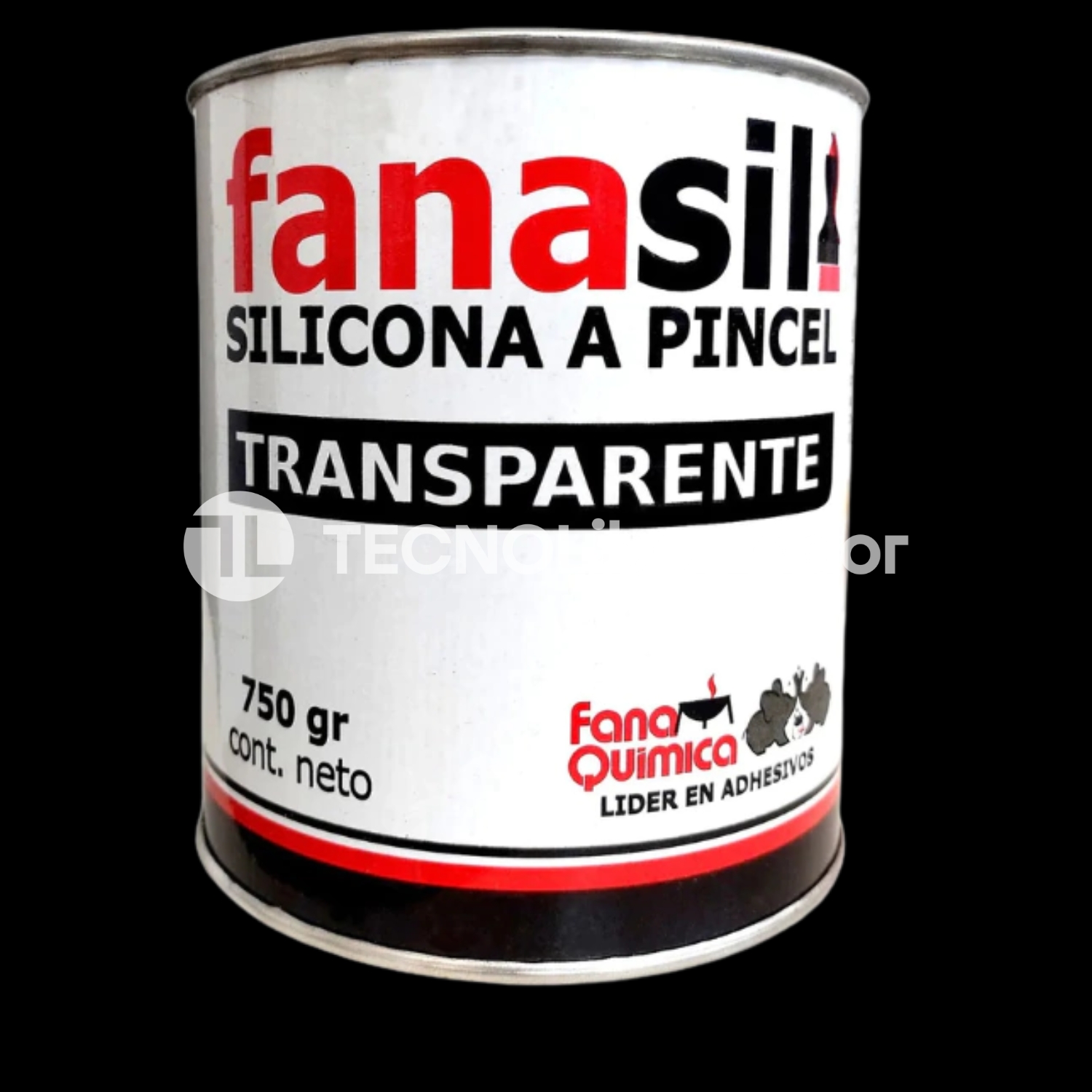 Fana Fanasil Silicona A Pincel Transparente X 750 gr