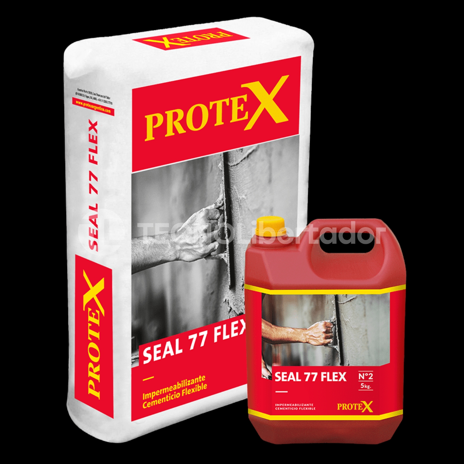 Protex Seal 77 Flex X 25kg Cementicio Flexible Impermeable