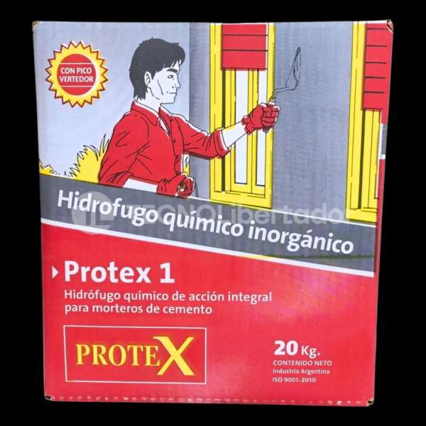 Hidrófugo Inorgánico Protex 1 20kg Impermeabilizante