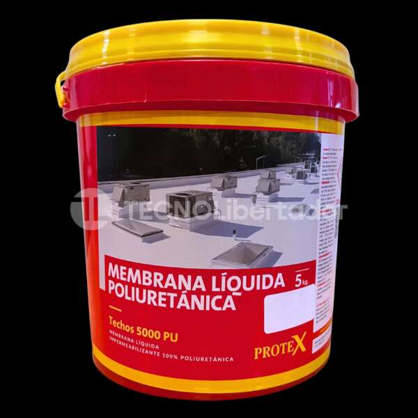 Membrana Líquida Protex 5000 Pu 5 Kg Techos Blanco