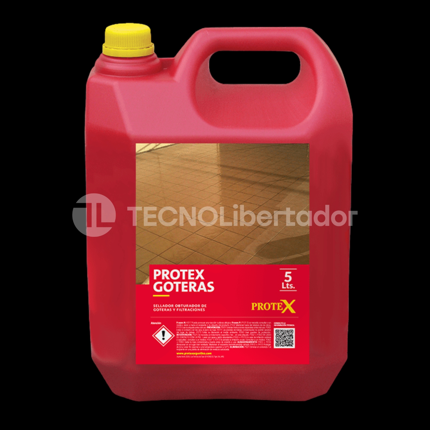 Protex Goteras 5lts Bidón Impermeabilizante Transparente