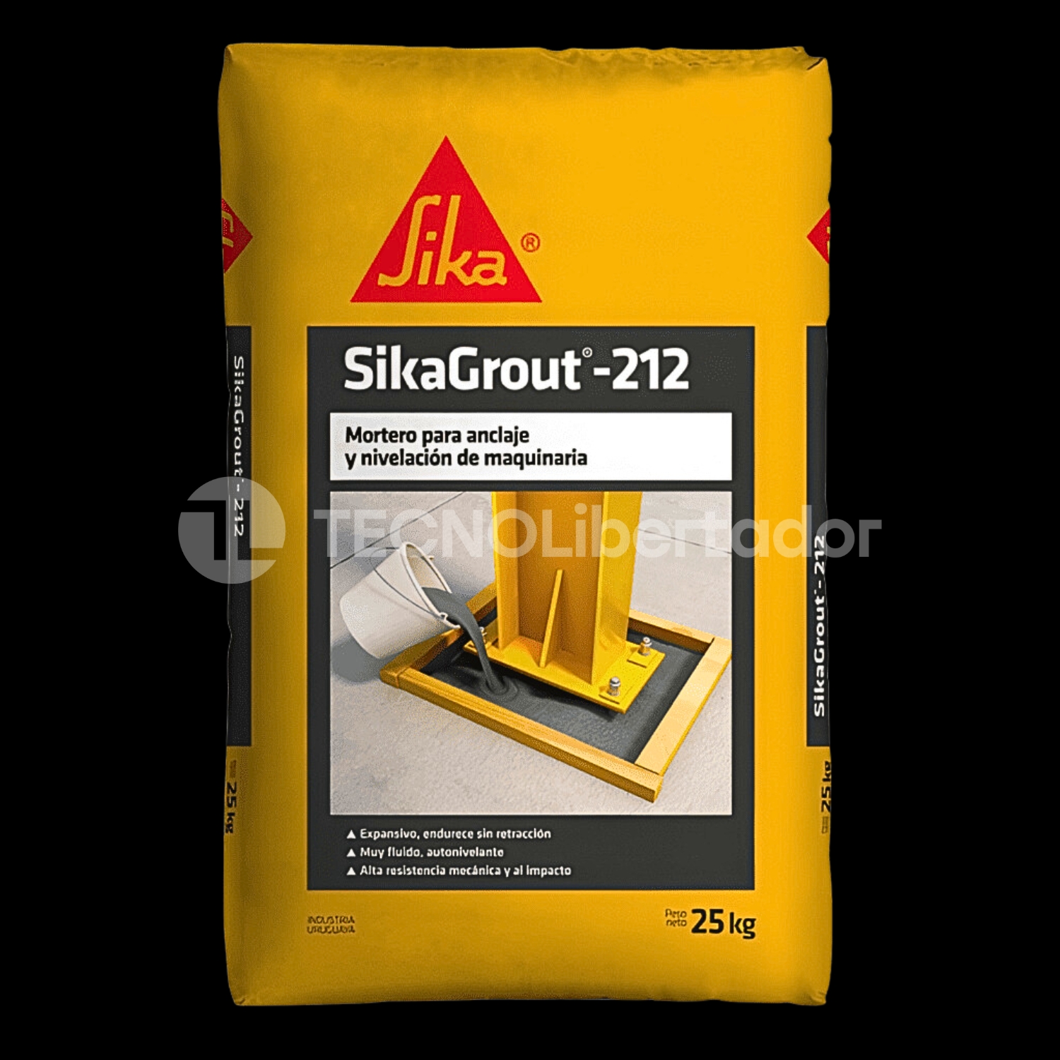 Sikagrout 212 25kg Bolsa Mortero Fluido Anclaje