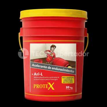 Protex Ari-l 20kg Acelerante Endurecimiento Aditivo Lí­quido