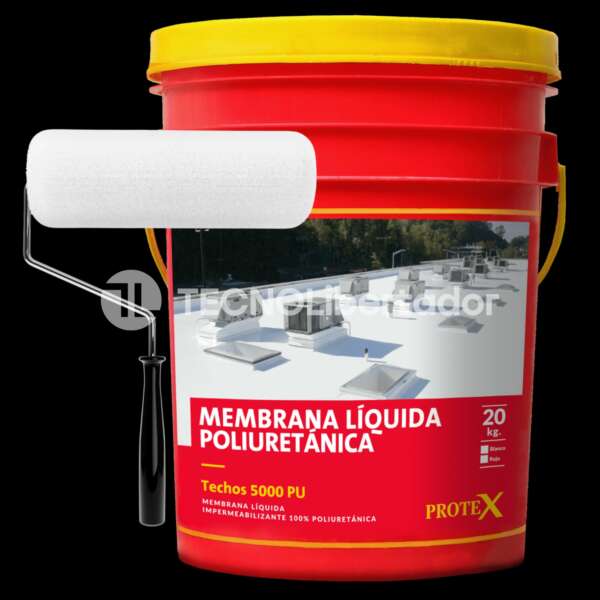 Protex 5000 Pu 20kg Membrana Liquida + Rodillo