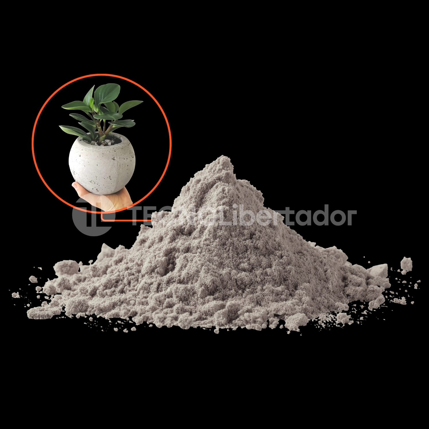 Cemento Artístico X3kg Mortero Fluido Para Moldear