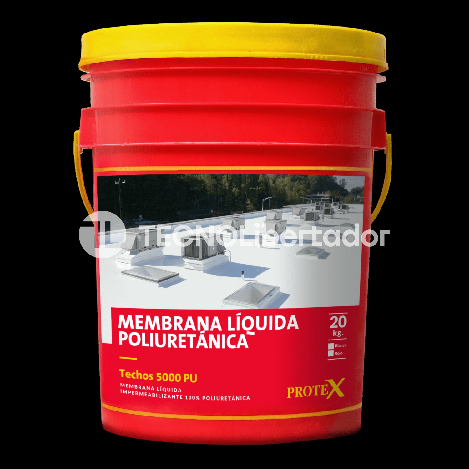 Membrana Liquida Poliuretanica Profesional 20kg Protex 5000