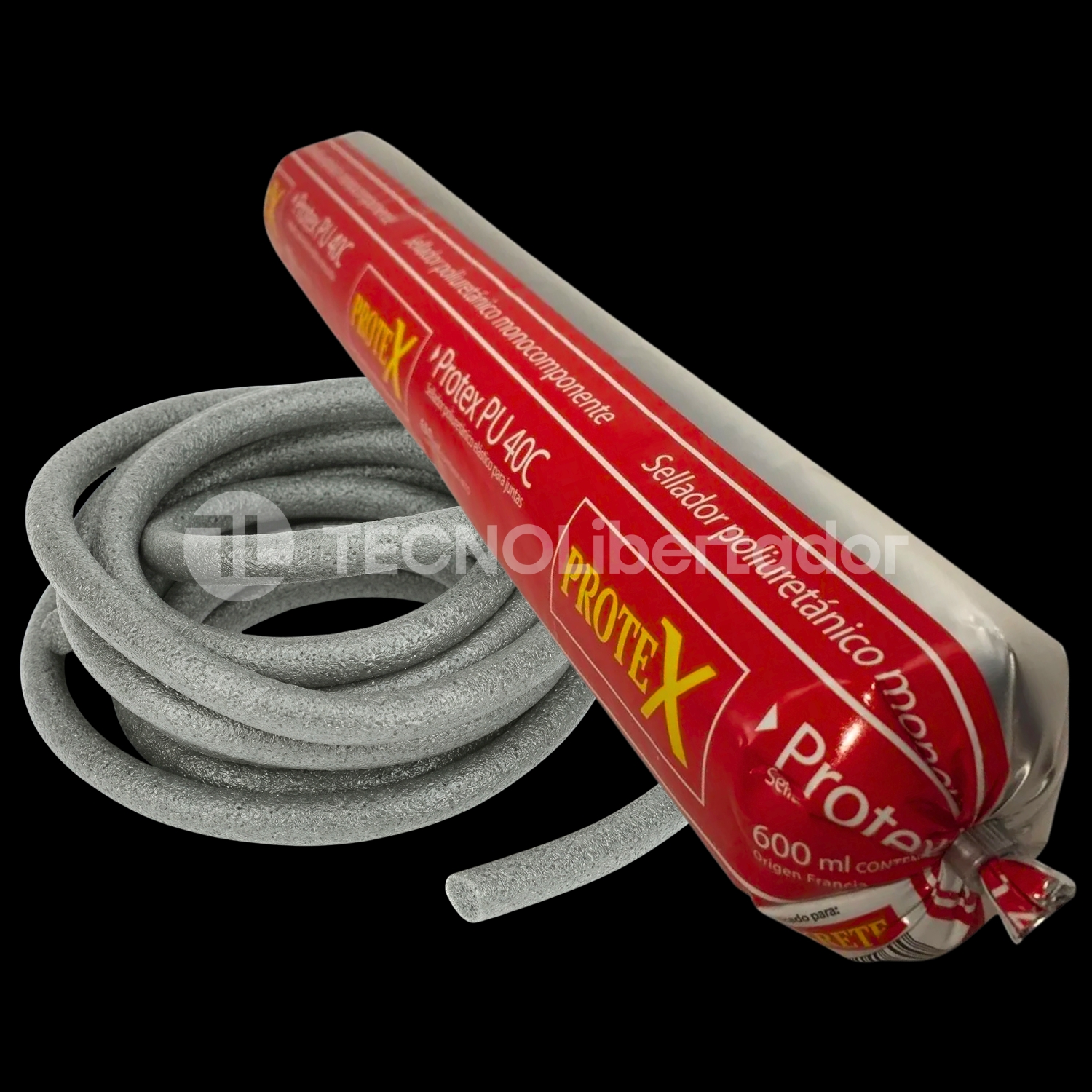 Protex Pu40 600cc Poliuretanico + Fondo De Junta 10mm X20mts