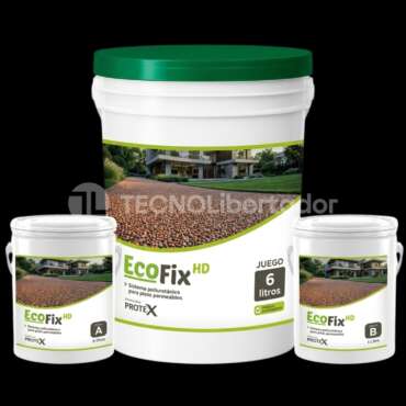 Fijador Pisos Drenantes Transitable Ecofix Hd Protex 6lts